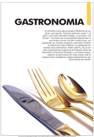 Suplemento Gastronomia