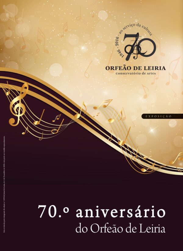 70.º aniversário do Orfeão de Leiria